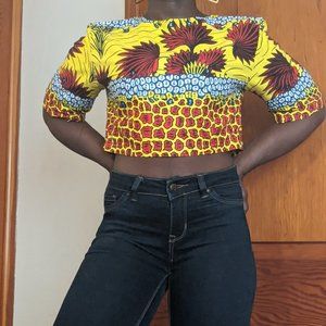 matching african print ankara 2 set